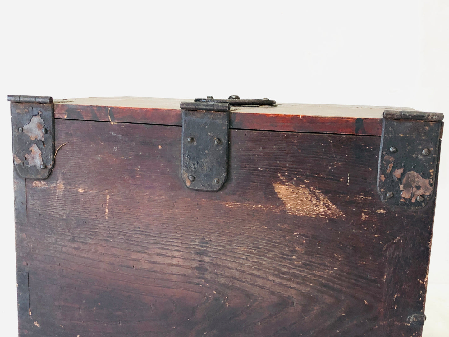 Y5093 TANSU wooden chest of drawers Suzuri box Edo period Japan antique vintage
