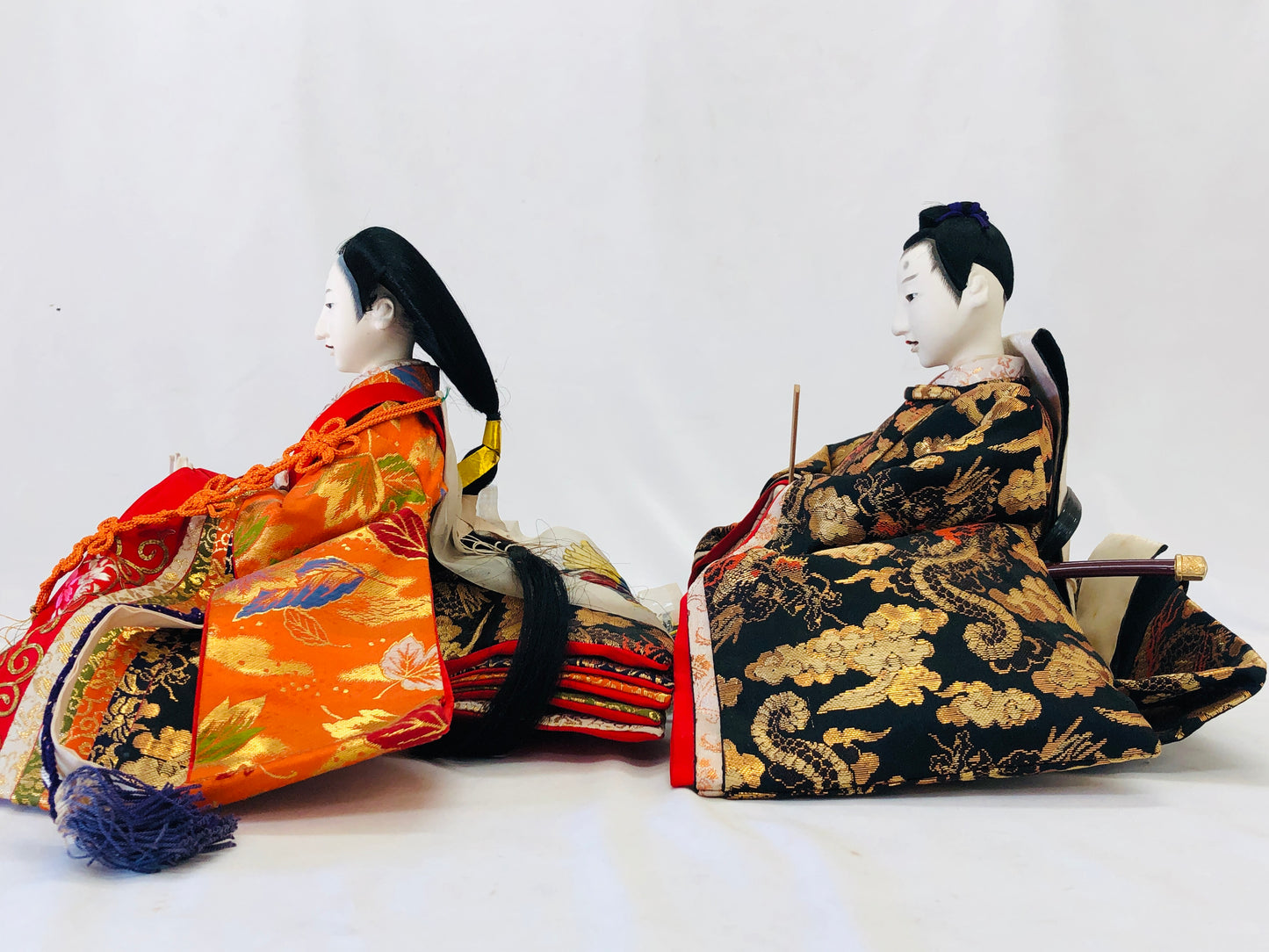 Y5151 NINGYO Hina Kimekomi Japanese doll figure Japan vintage antique figurine