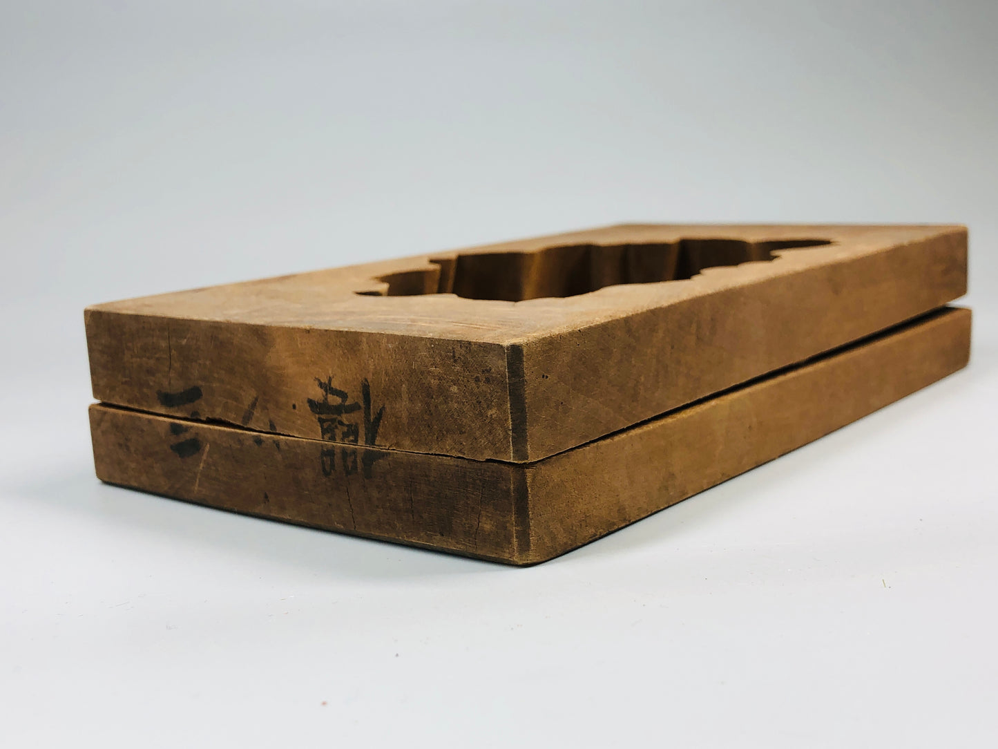 Y5250 KASHIGATA Cherry blossoms sakura Japan antique Wooden Pastry Mold wagashi