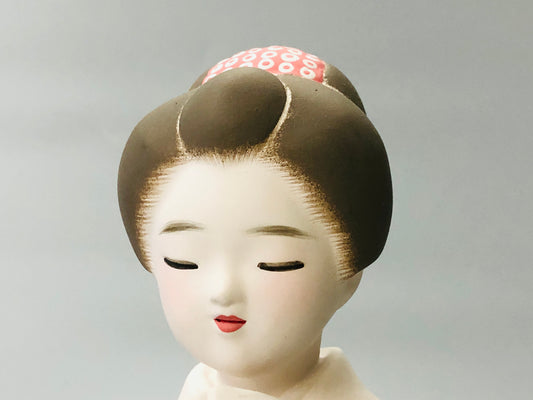 Y5279 NINGYO Hakata doll figure figurine signed Japan vintage antique interior