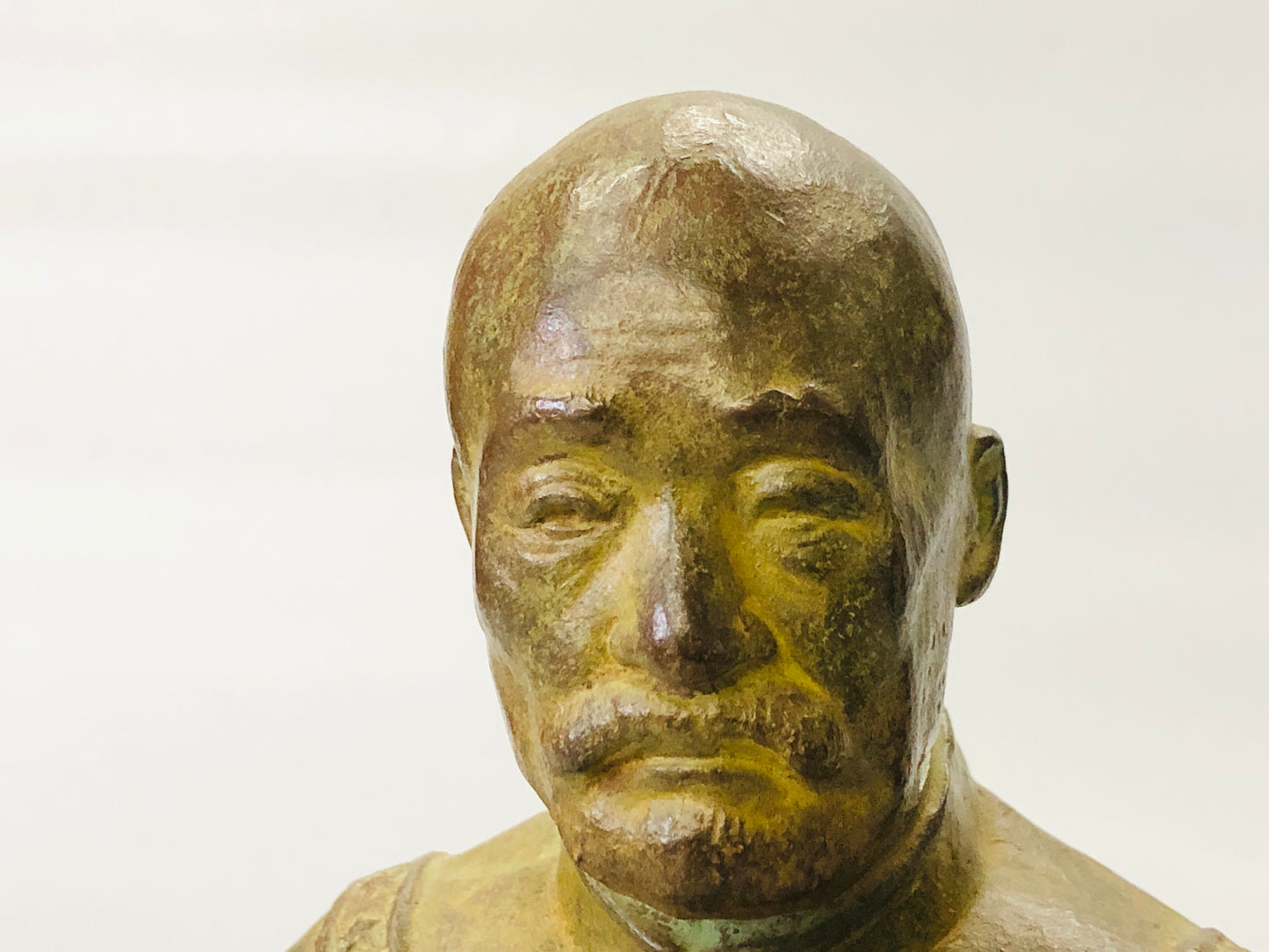 Y5294 Imperial Japan Army Bronze statue General Nogi figurine Japan WW2 vintage