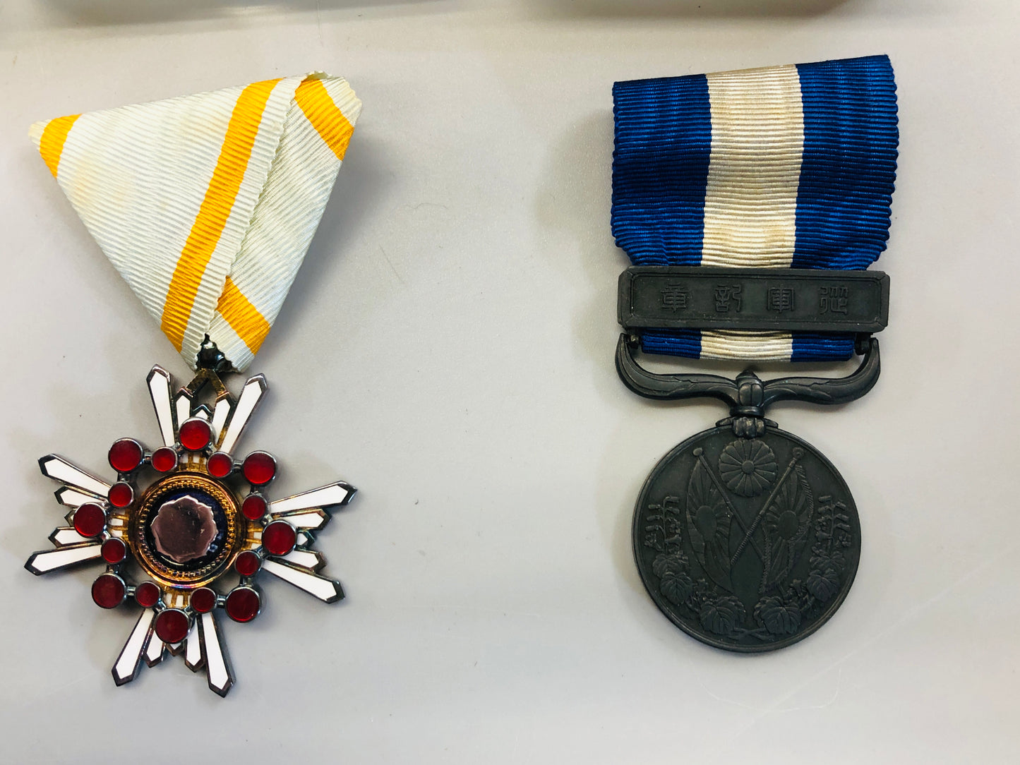 Y5355 Imperial Japan Army Medal set of 6 military order Japan WW2 vintage