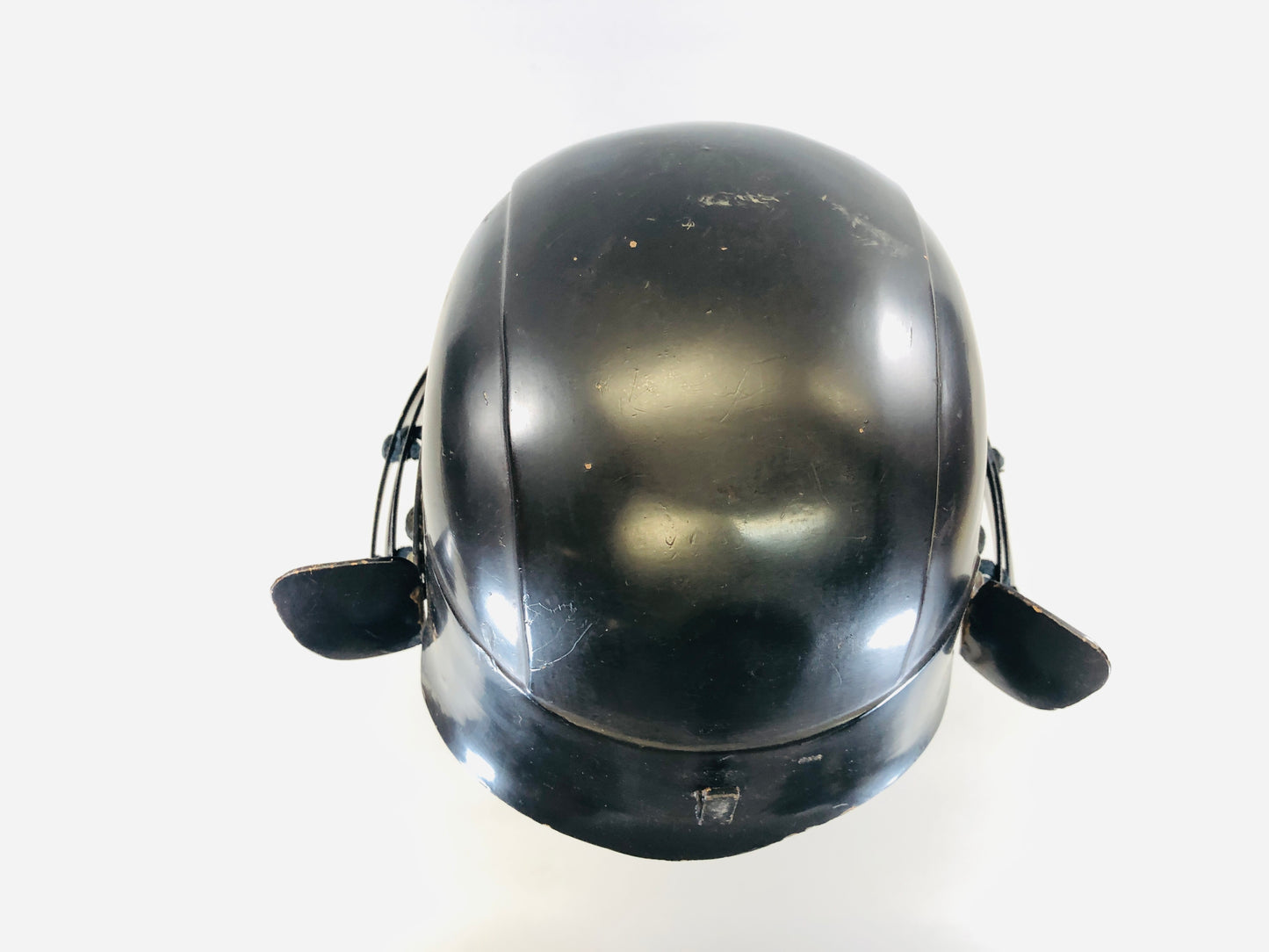 Y5562 KABUTO Zunari helmet iron black lacquer samurai Japan antique armor yoroi