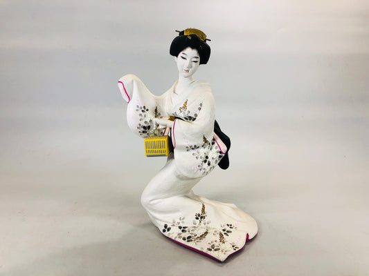 Y5609 NINGYO Hakata doll Kimono beauty figure Japan vintage antique figurine