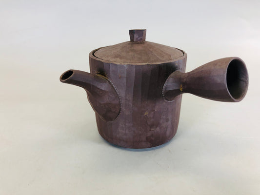 Y5638 KYUSU Banko-ware teapot pot signed Japan antique tea ceremony tableware
