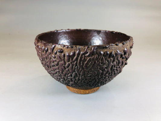 Y5776 CHAWAN Agano-ware Edo period Japan antique tea ceremony bowl pottery cup