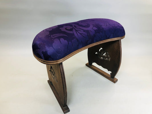 Y5813 KYOSOKU wooden Armrest portable elbow rest comfort Japanese antique stand