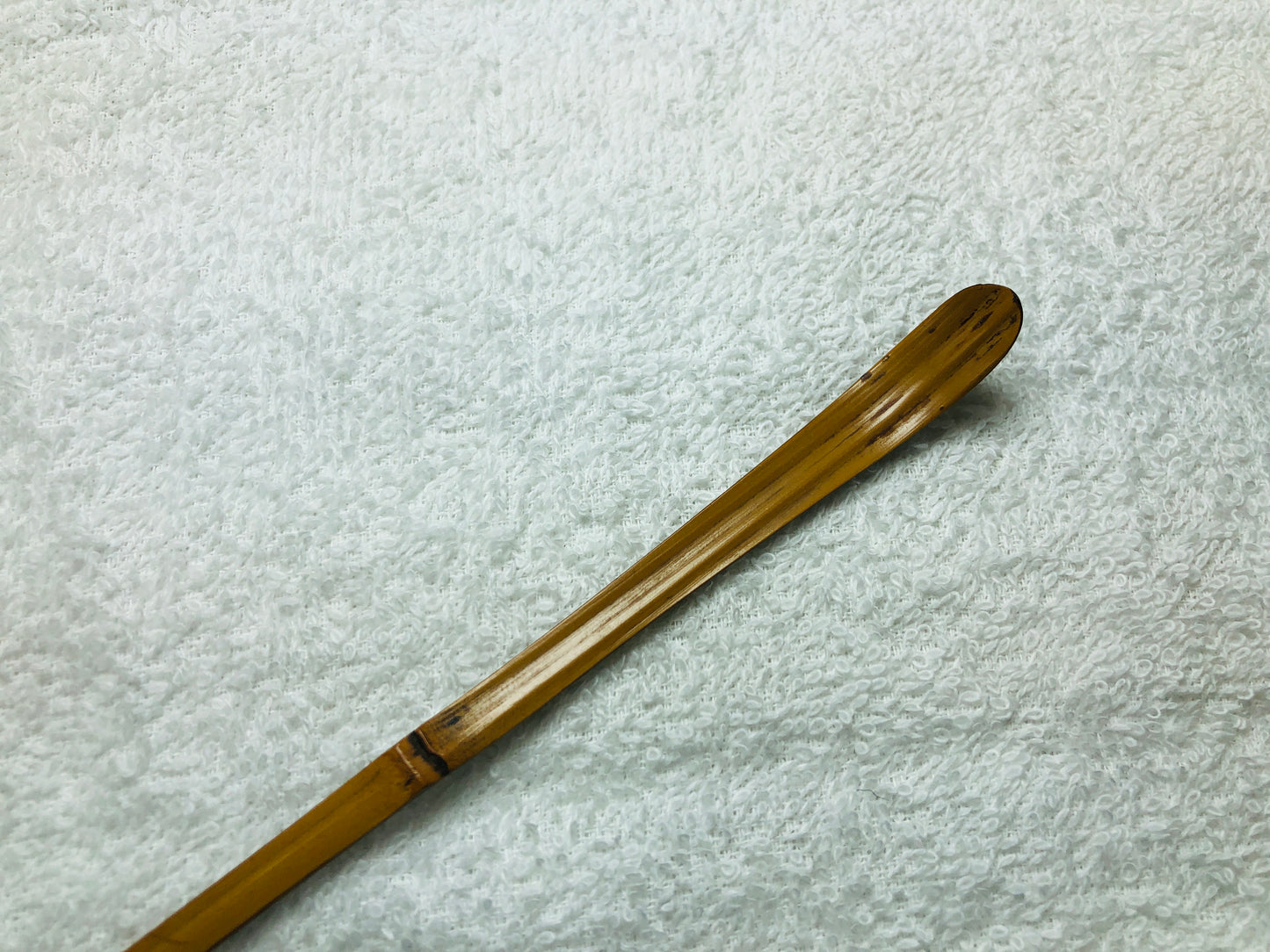 Y5834 CHASHAKU bamboo scoop spoon  signed box Japan Tea Ceremony antique vintage