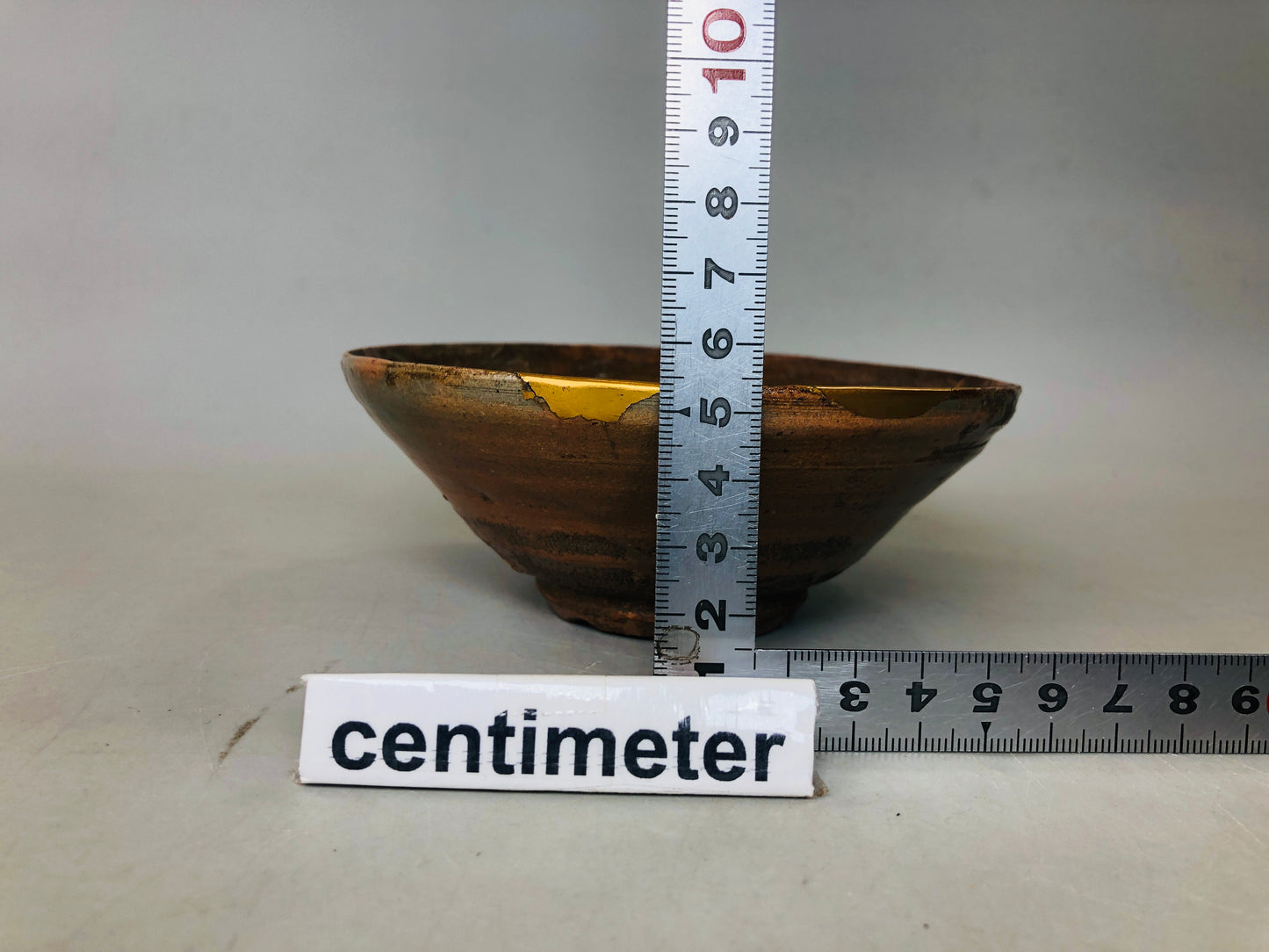 Y5935 CHAWAN Totoya bowl kintsugi Korea Korean antique tea ceremony vintage