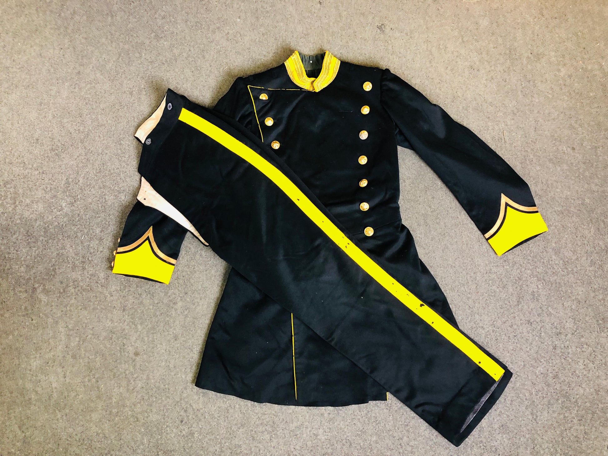 Y5981 Imperial Japan Army Court Dress traditional formal Japan WW2 vintage Y5981 Imperial Japan Army Court Dress traditional formal Japan WW2 vintage