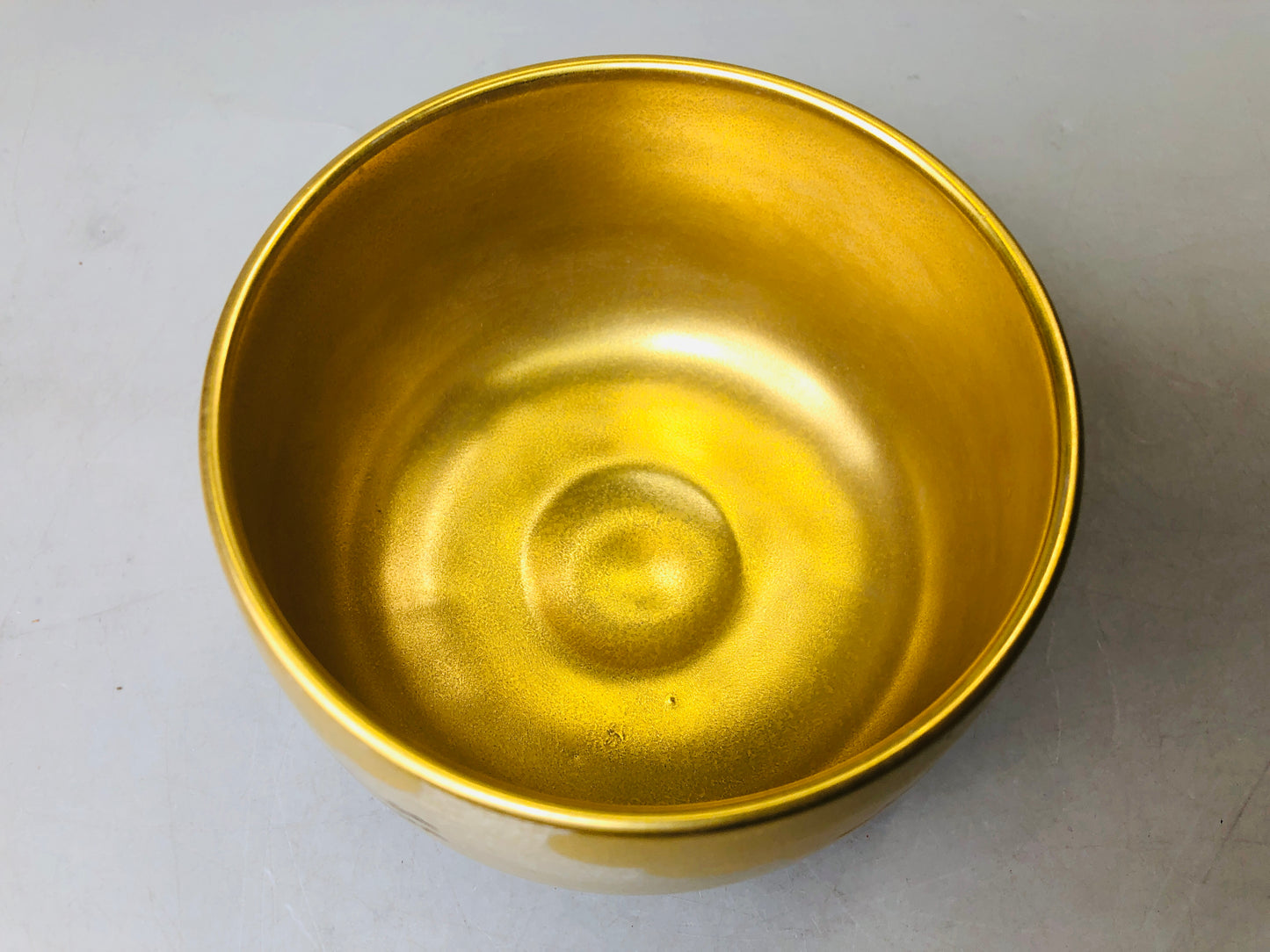 Y6158 [VIDEO] CHAWAN Kutani-ware bowl signed box Japan antique tea ceremony pottery