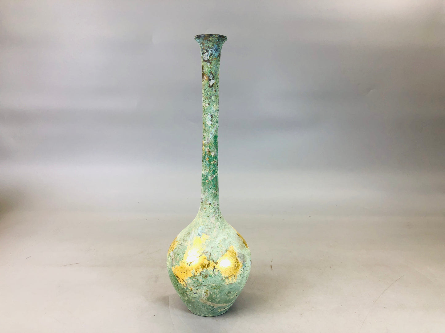 Y6183 [VIDEO] FLOWER VASE Bronze signed box Japan ikebana antique interior decor pot jar
