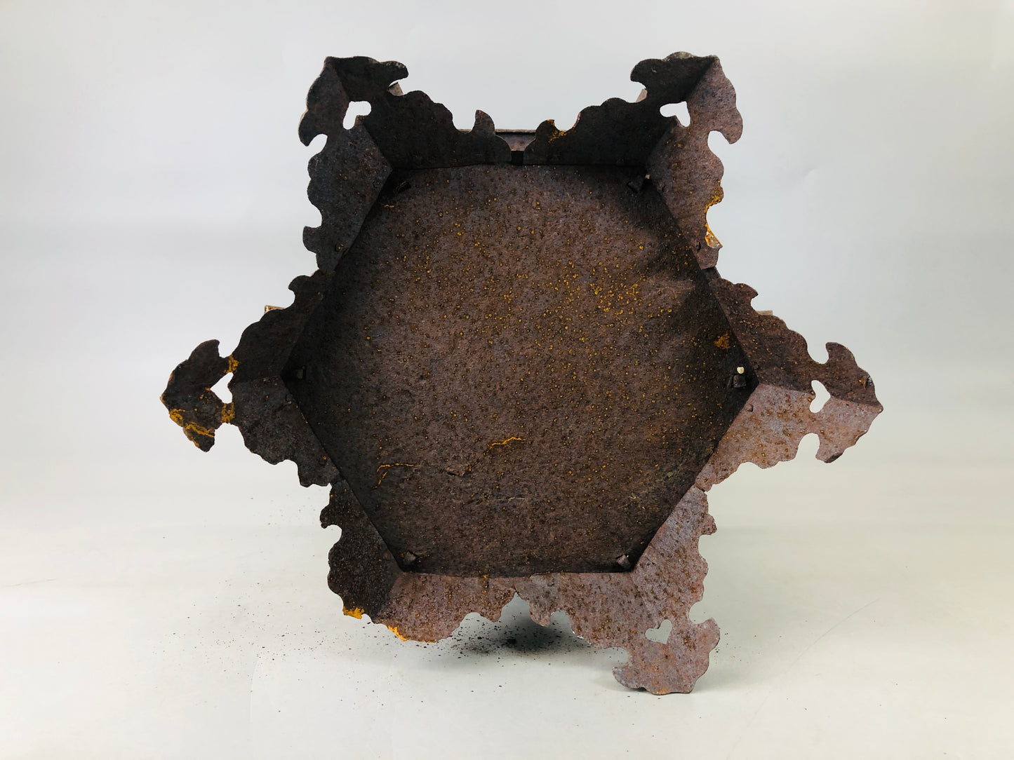 Y6191 [VIDEO] TOUROU Iron Lantern lamp cicada Japan antique vintage interior decor