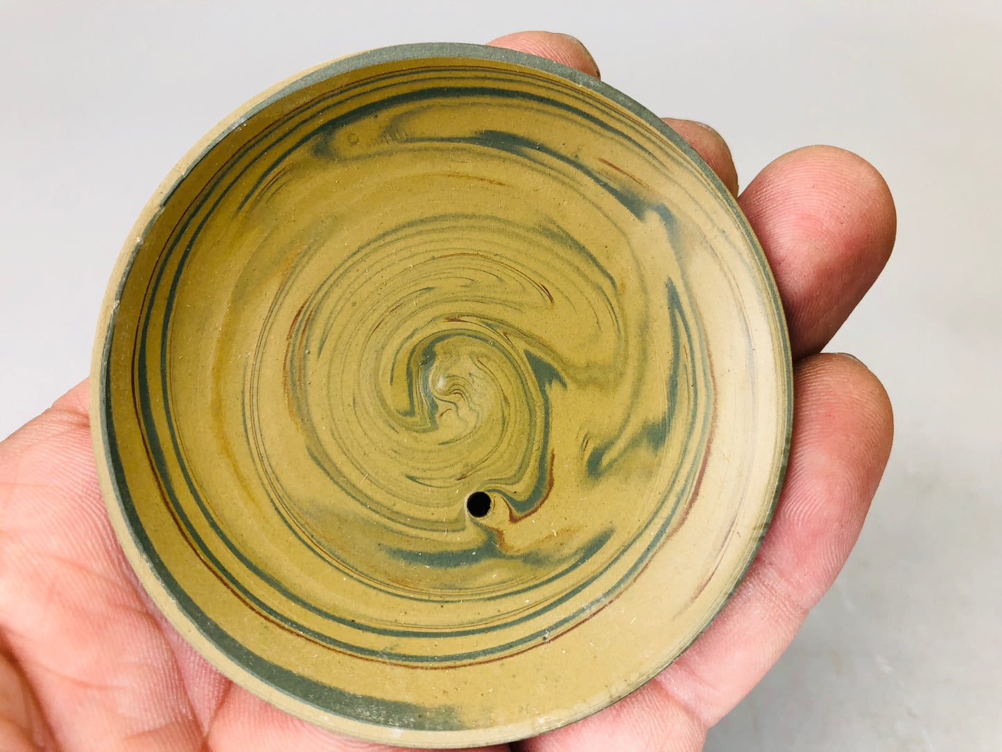 Y6197 [VIDEO] KYUSU Tokoname-ware Kneaded teapot pot signed Japan antique tea ceremony