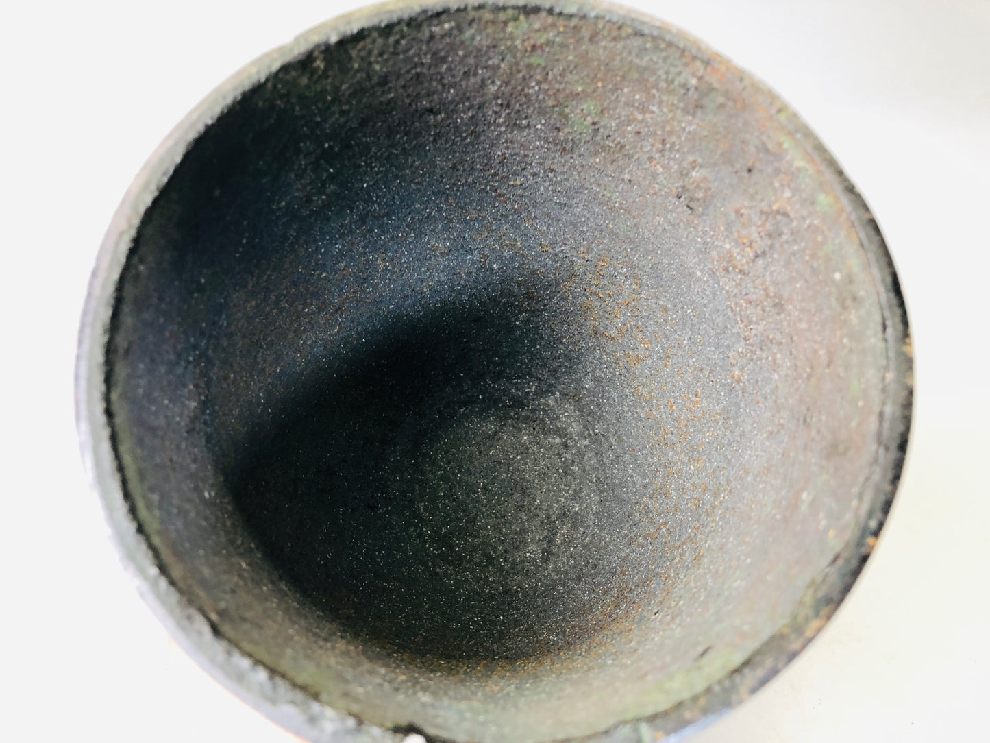 Y6233 [VIDEO] Buddhist Altar Equipment Iron Small Bell Japan antique Buddhism temple