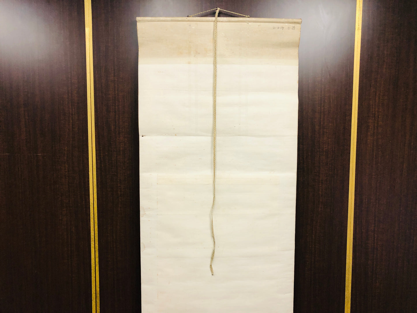 Y6348 [VIDEO] KAKEJIKU Rice planting signed box Japan antique hanging scroll art decor