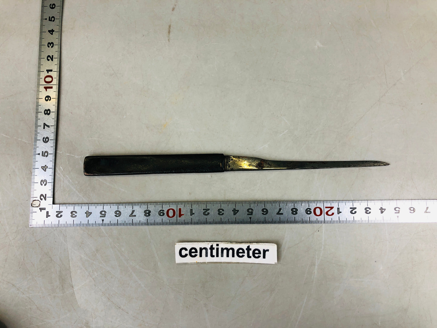 Y6415 [VIDEO] KATANA Kogatana small sword inlay Japan antique samurai Bushi koshirae