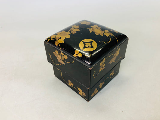 Y6437 [VIDEO] BOX Makie container case Japan antique incense fragrance aromatherapy