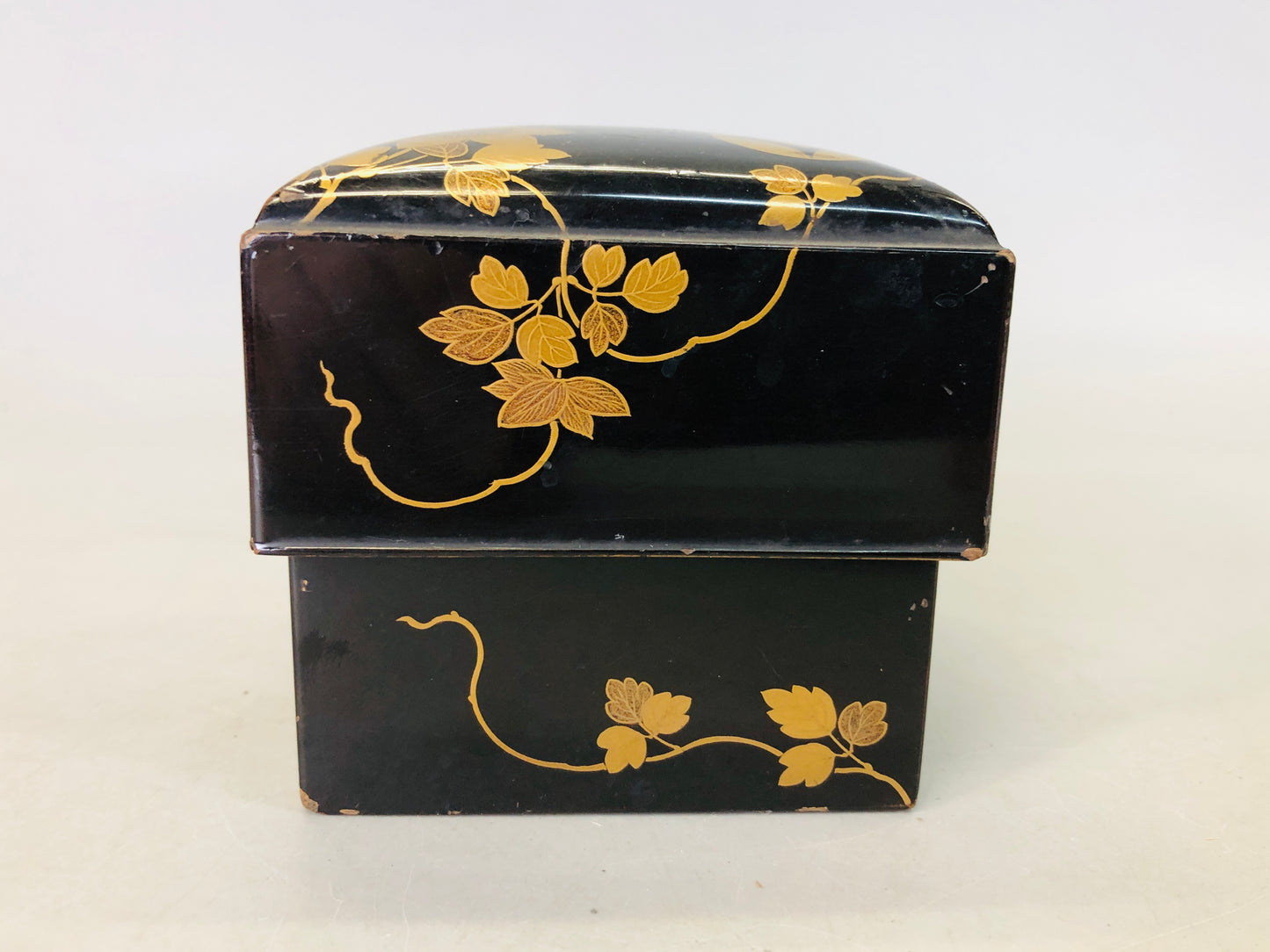 Y6437 [VIDEO] BOX Makie container case Japan antique incense fragrance aromatherapy