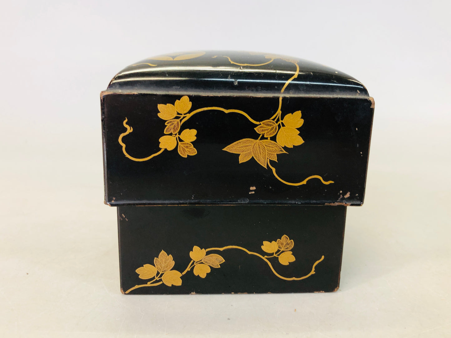 Y6437 [VIDEO] BOX Makie container case Japan antique incense fragrance aromatherapy