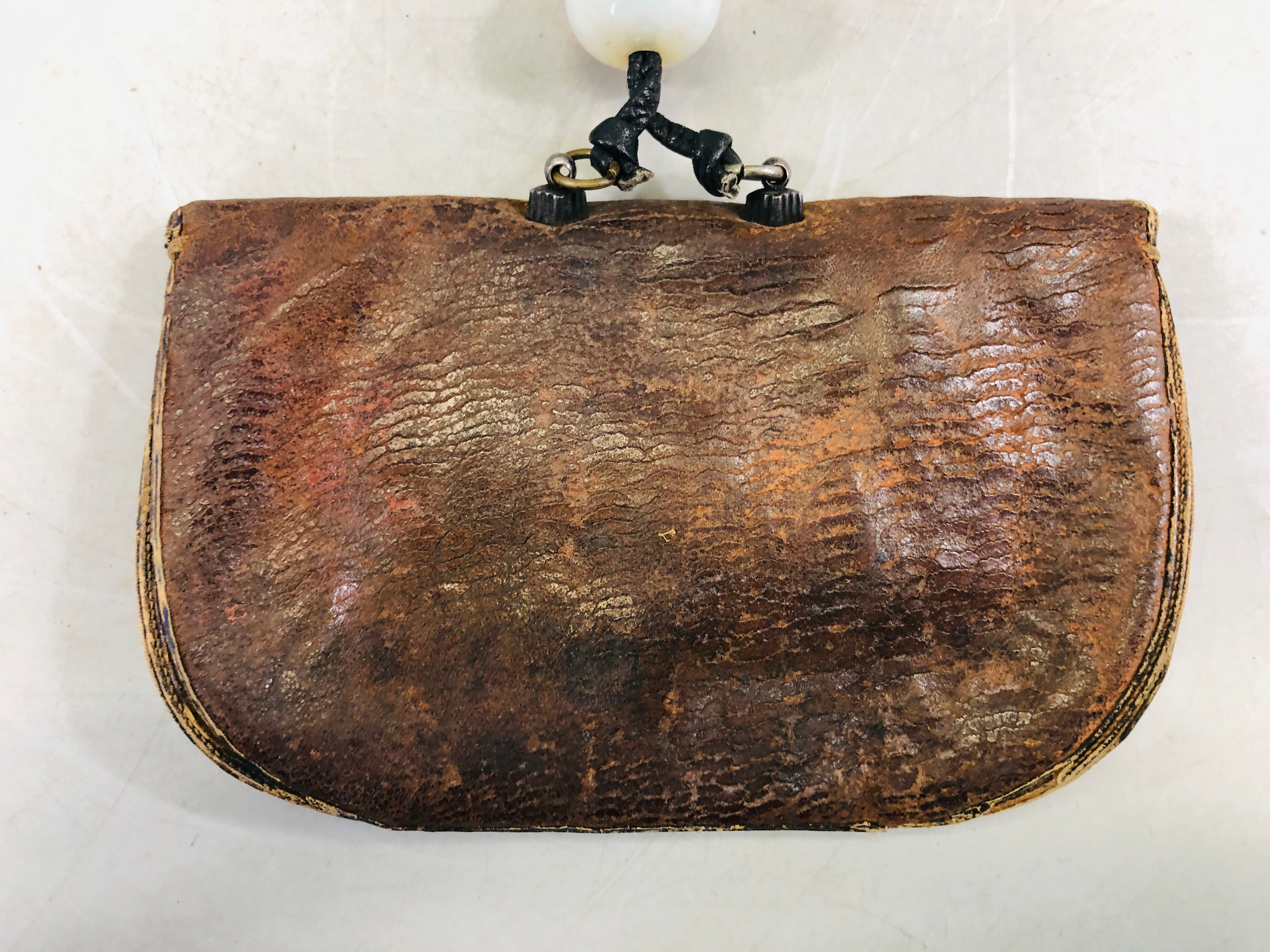 義芳　鹿図　保存箱　MA894 Y6515 [VIDEO] SAGEMONO Cigarette case Nohgaku figure carving