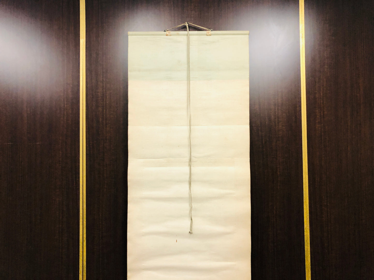 Y6517 [VIDEO] KAKEJIKU Beautiful woman signed box Japan antique hanging scroll interior