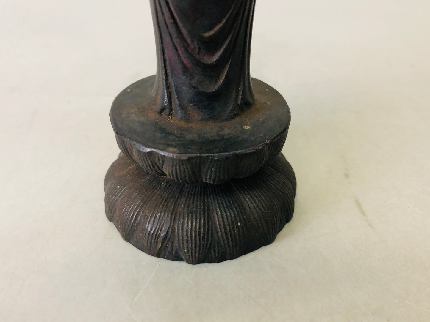 Y6698 [VIDEO] STATUE Copper Baby Buddha figure figurine Japan antique interior decor