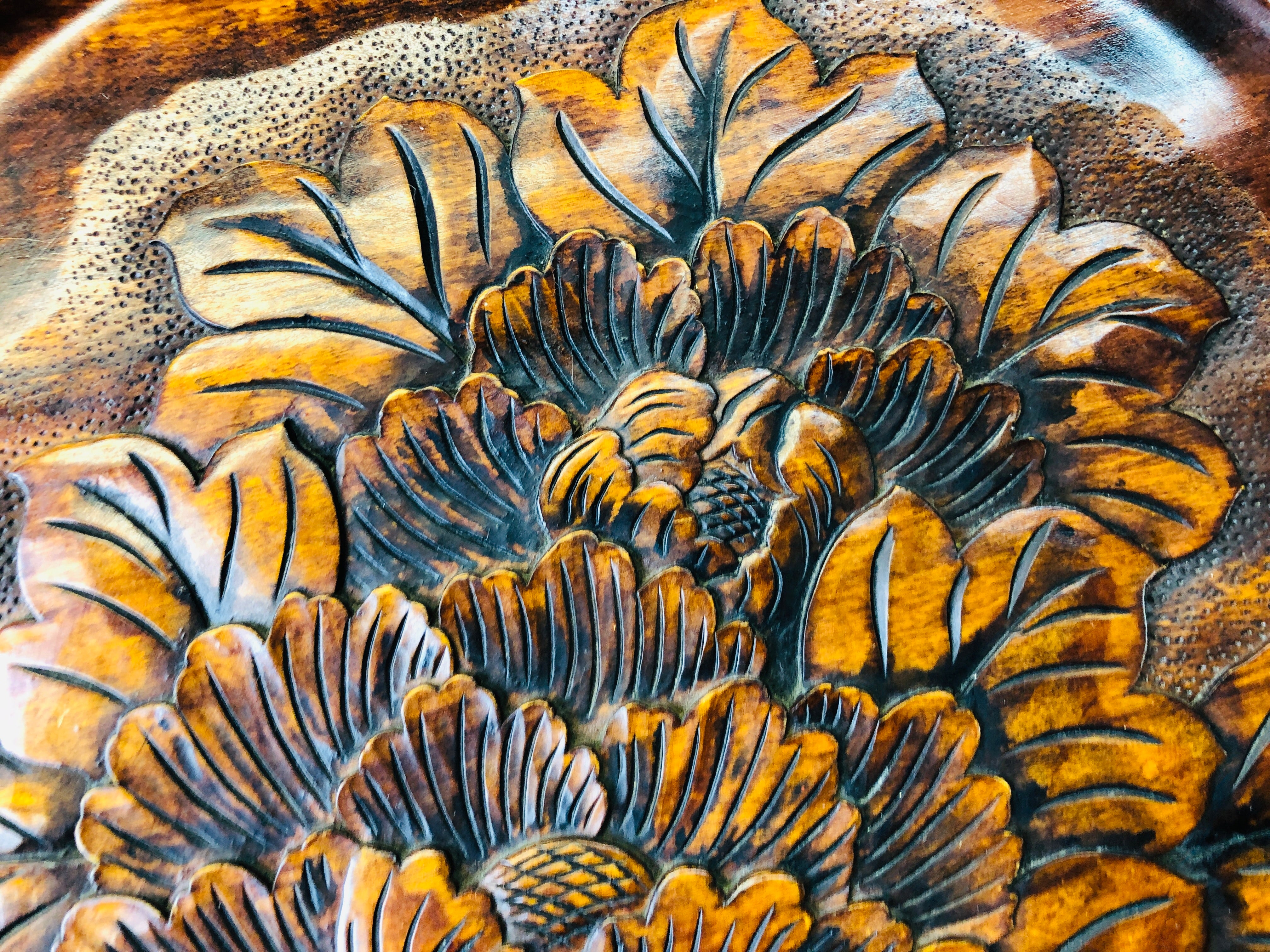 WOODEN YABANE PLATE AIOT!Ver. Scorched Back L - NATAL DESIGN