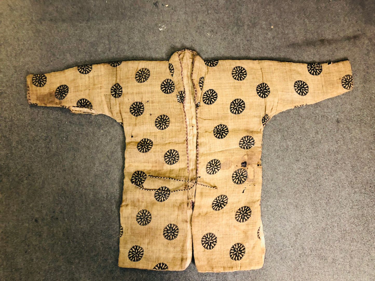 Y6745 [VIDEO] YOROI samurai chainmailed jacket armor arms Japan antique bushi bugu