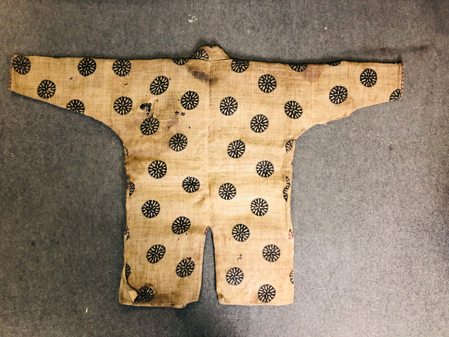 Y6745 [VIDEO] YOROI samurai chainmailed jacket armor arms Japan antique bushi bugu