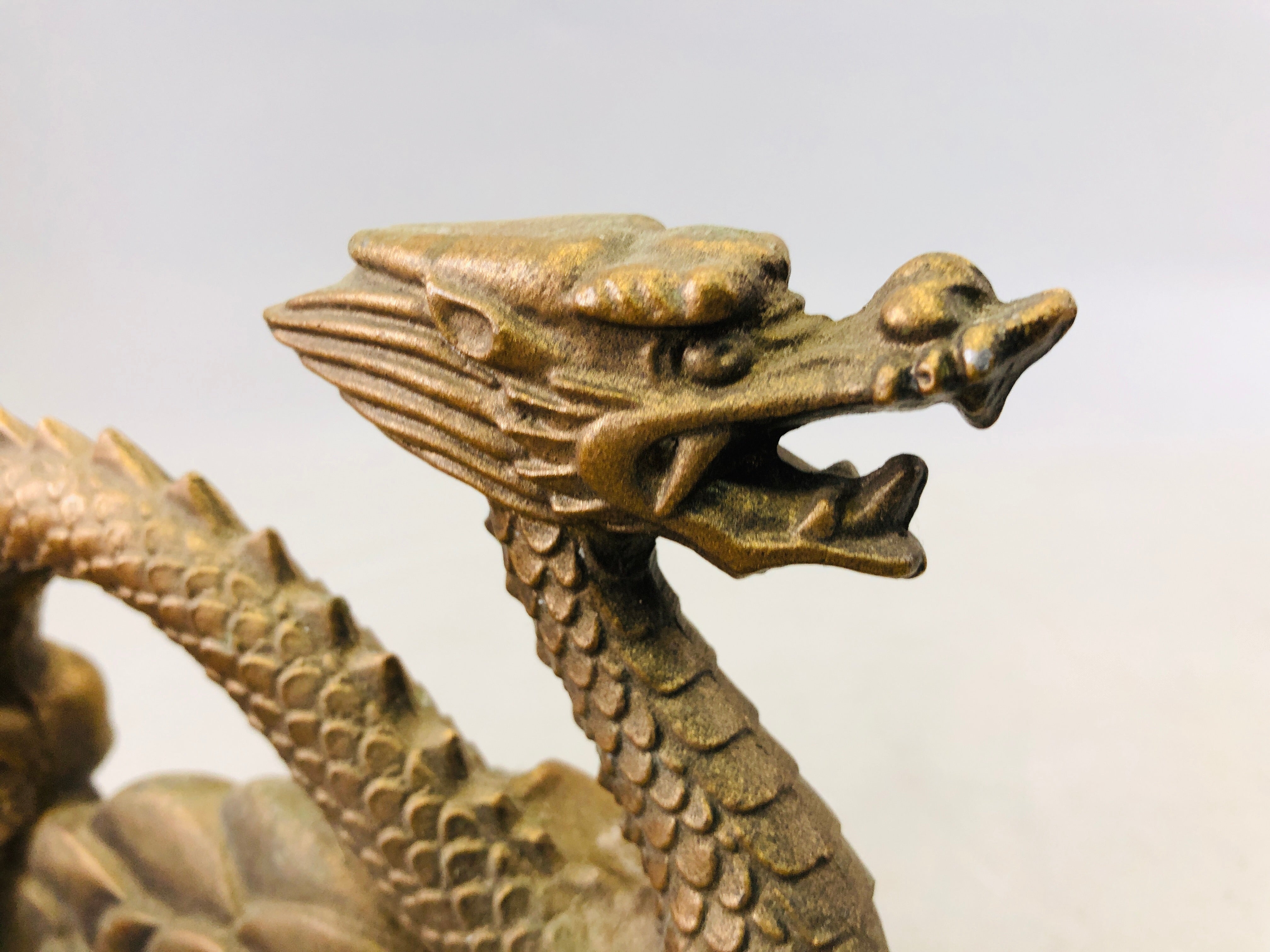 レア　希少　石器　アート　オブジェ　japanese antique Mid-Century Japanese Bronze Samurai Signed Zhi Yi Zuo