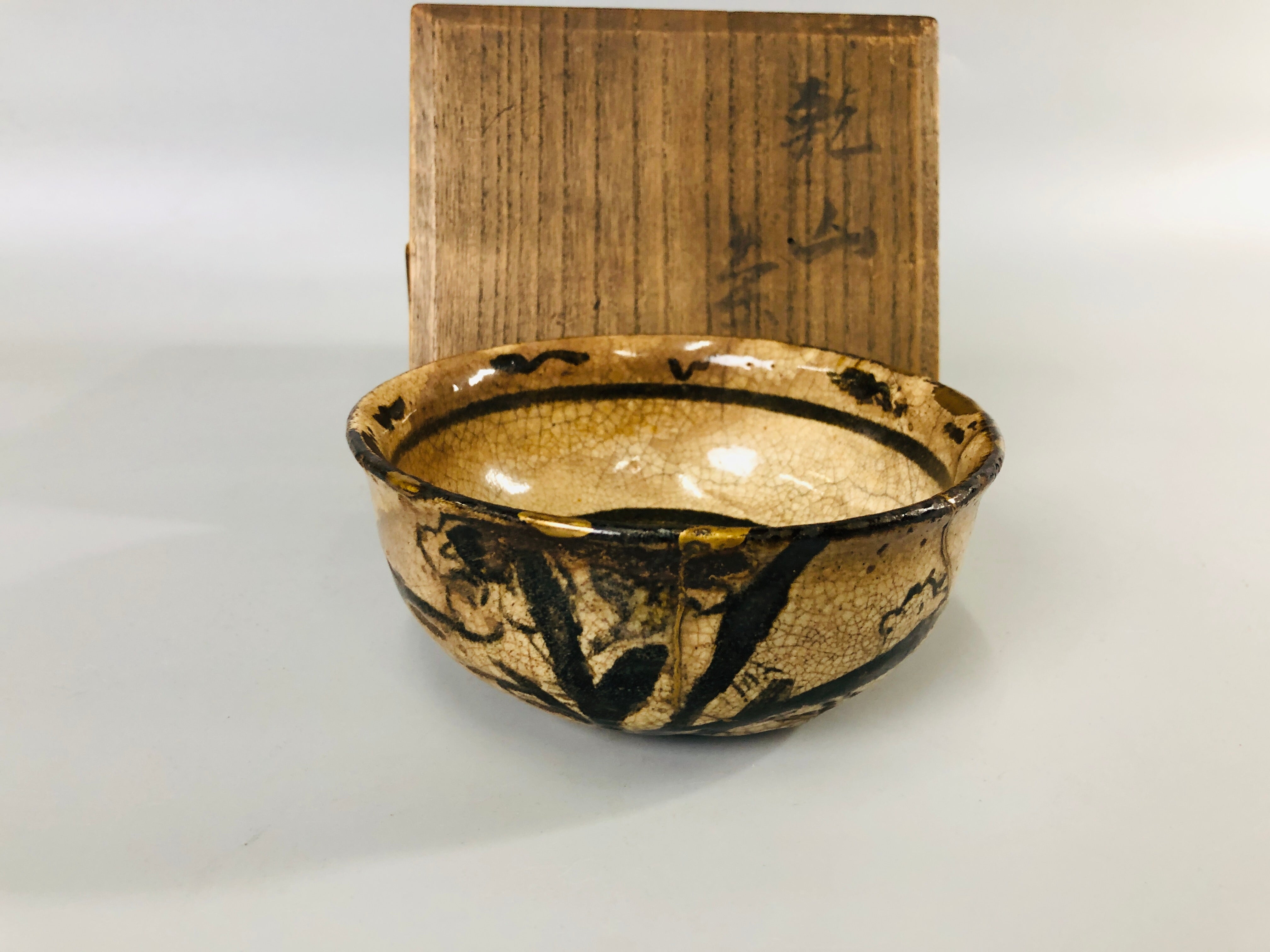 直売値下上質 和 焼き物 萩焼　茶こぼし 茶時　茶器　茶の湯　お茶 器 pottery Japanese tea ceremony antique 茶道具