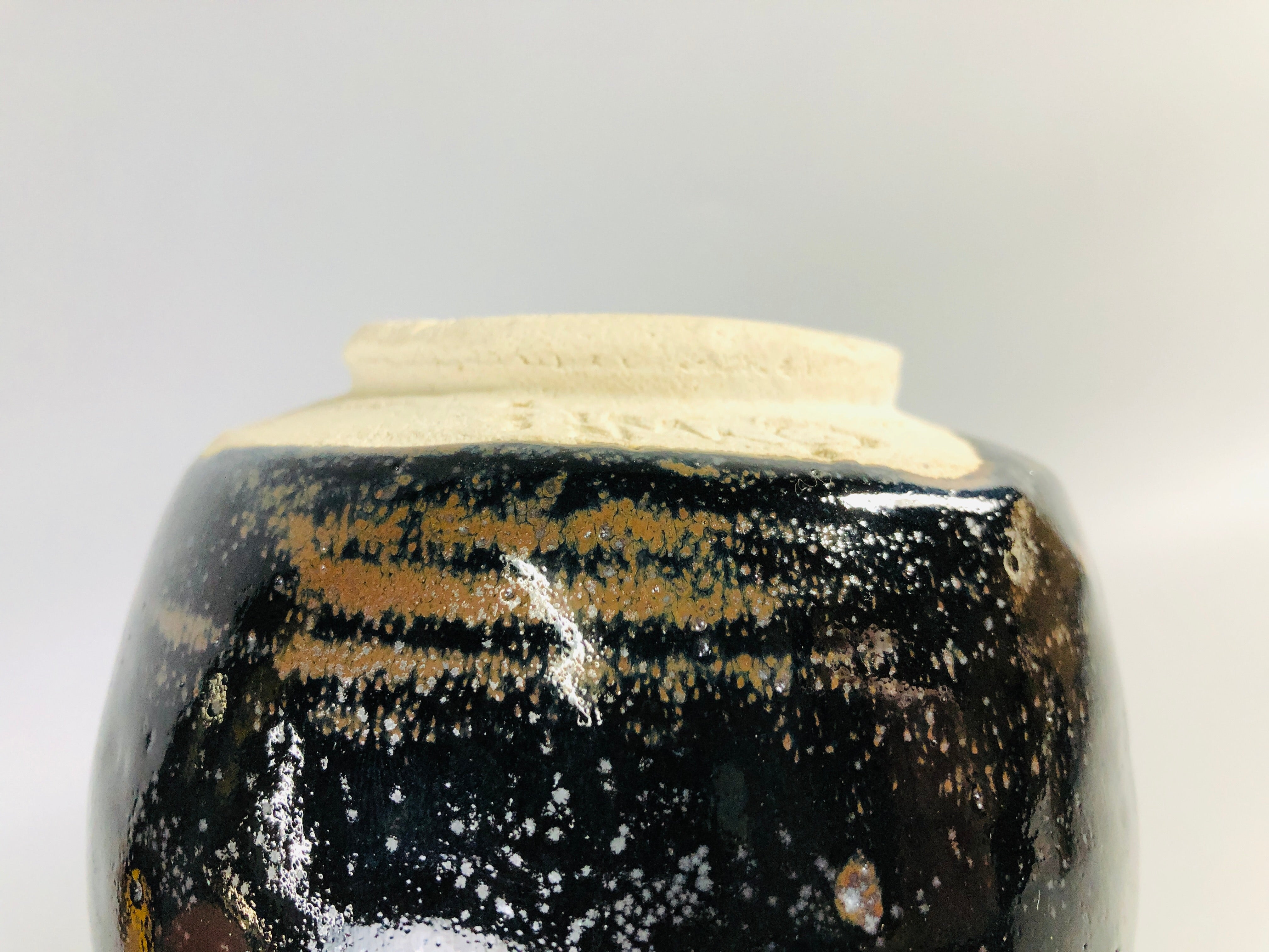 Y6959 「VIDEO] CHAWAN Seto-ware bowl signed box Japan antique tea