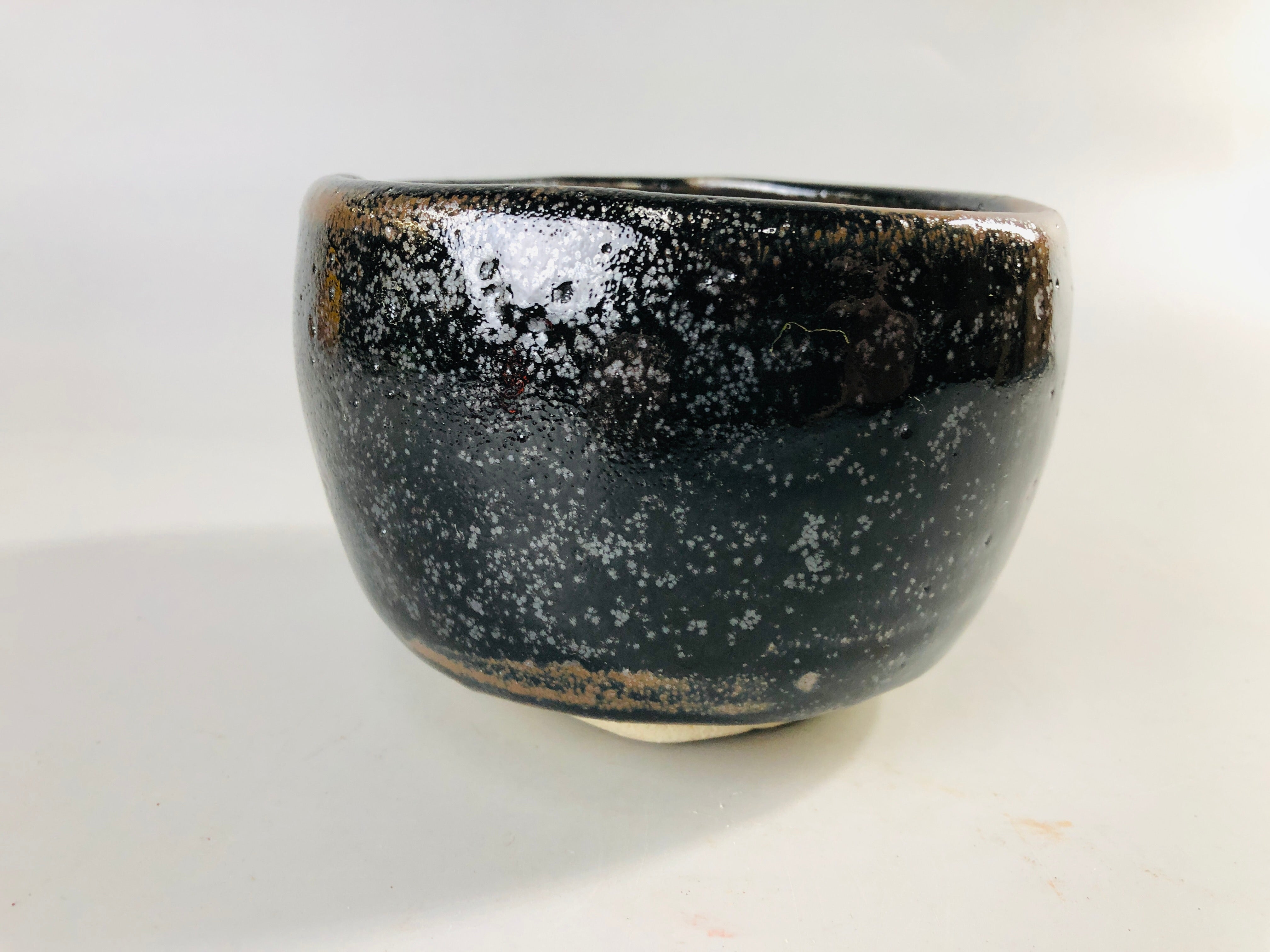 Y6959 「VIDEO] CHAWAN Seto-ware bowl signed box Japan antique tea