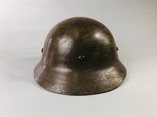 Y7008 [VIDEO] Imperial Japan Army Iron Helmet military personal gear Japan WW2 vintage