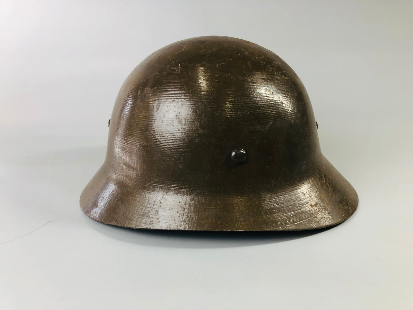 Y7008 [VIDEO] Imperial Japan Army Iron Helmet military personal gear Japan WW2 vintage
